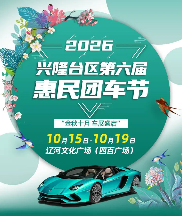 2026兴隆台区第六届惠民团车节